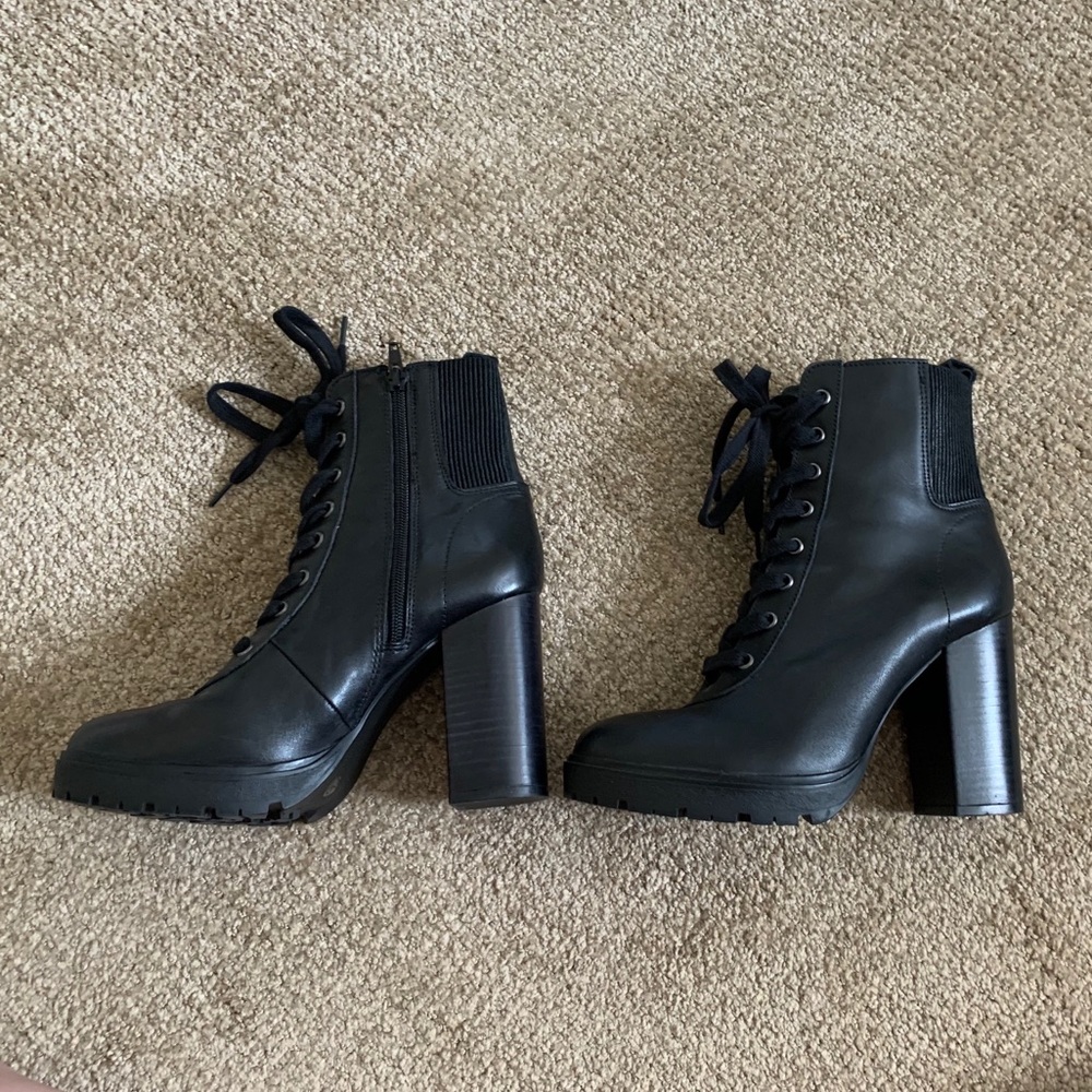 Steve Madden Black Boots